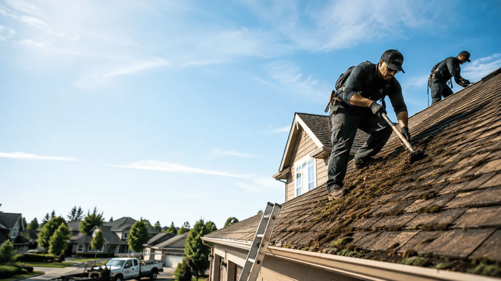 Roof Moss Removal in Cascadia, OR near me